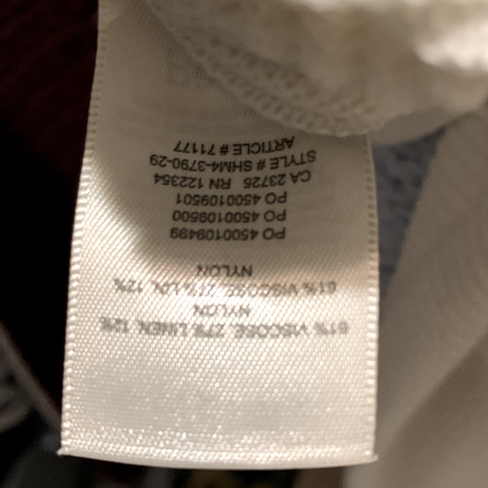Wilfred Ivory Cropped Ribbed Button-Front Cardigan - Picture 5 of 5